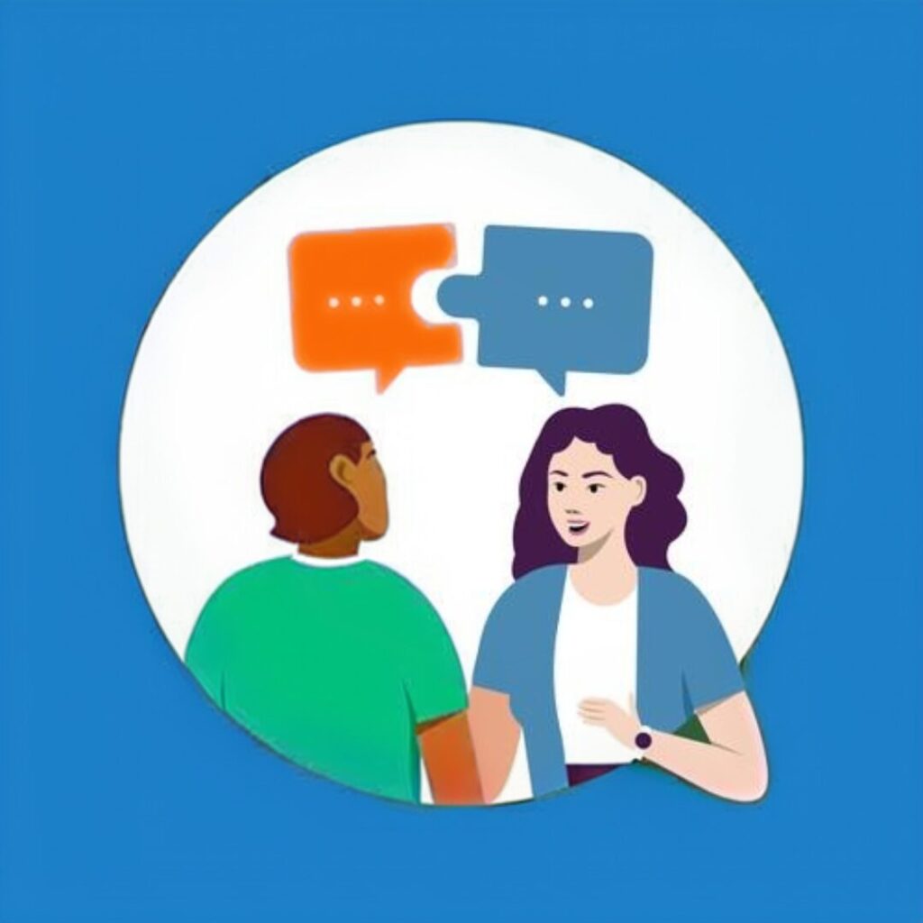 communication is a two way process having meaningful conversation in workplace is a must