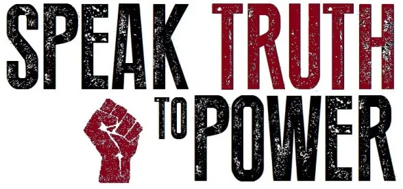 A poster showing Speak Truth to Power - Abraham Maslow - A side blog to S.A.T.O.R.I. attitude blog